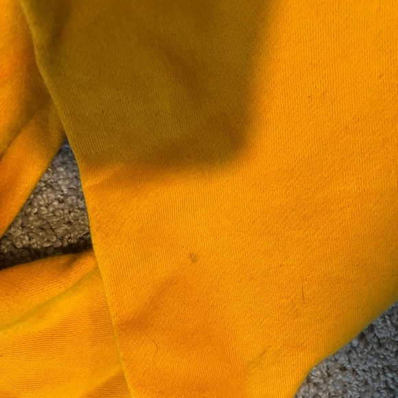 Vans Checkerboard Yellow Crop Hoodie - Picture 3 of 3